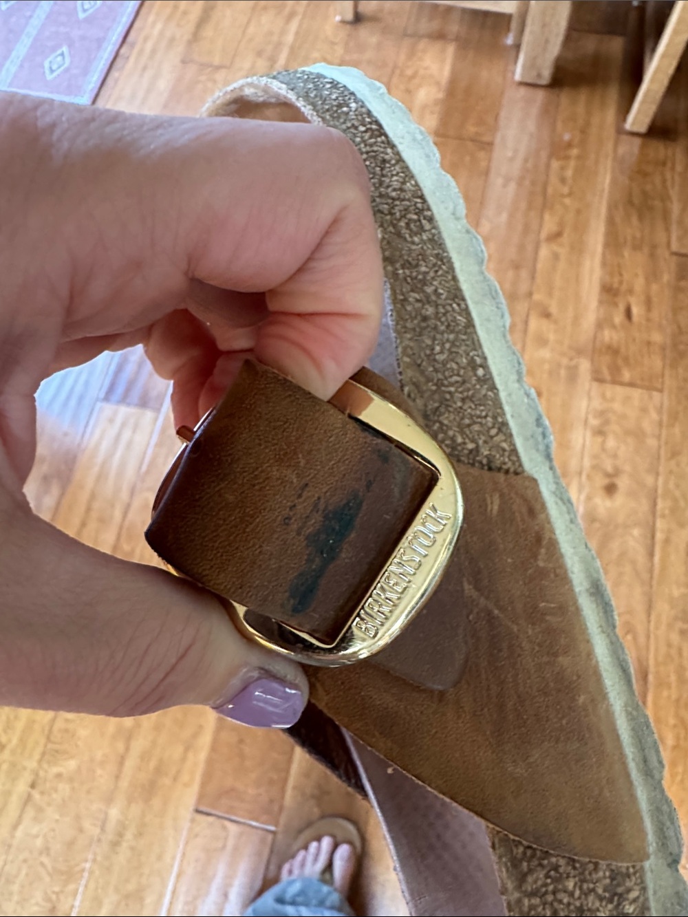 Birkenstock Gizeh Big Buckle Cognac 38 - Picture 9 of 9